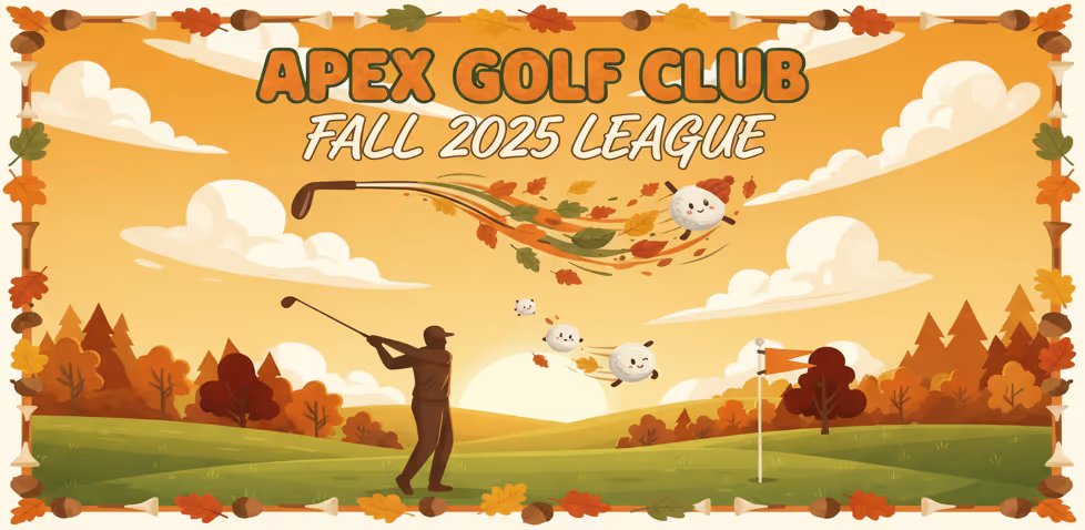 Fall League players at Apex Golf Club